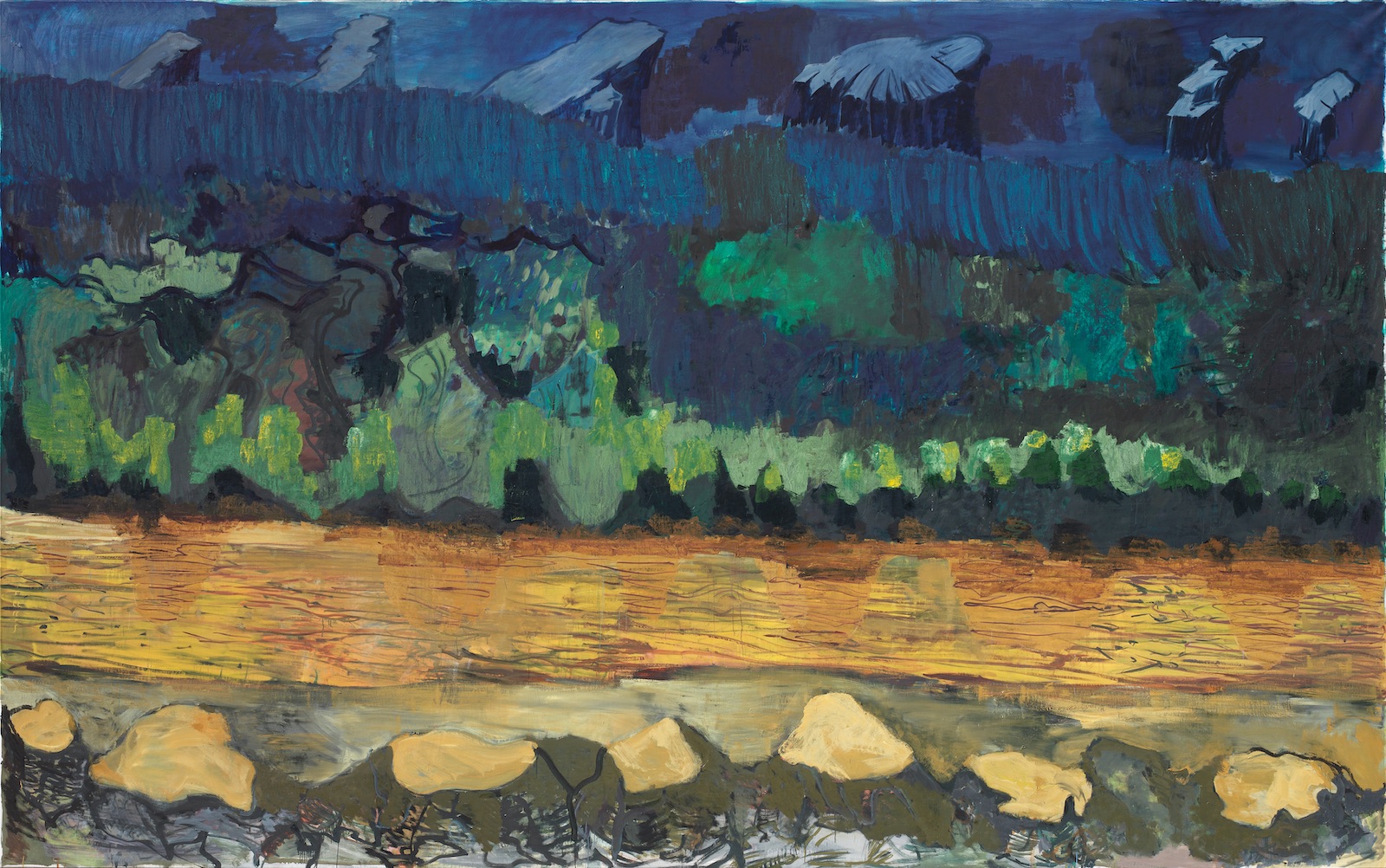 Weltuntergang. 2001 2002 Per Kirkeby Louisiana Museum of Modern Art